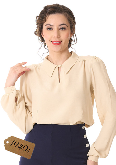 40s Darling Blouse - Antique