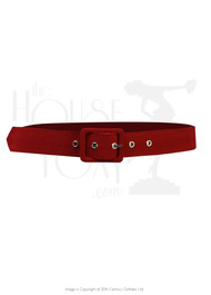 Classic 3cm Belt - Red