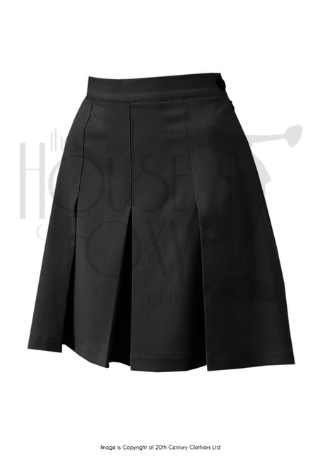 30s Pleated Shorts - Black
