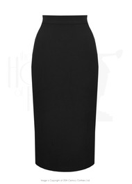 50s Perfect Pencil Skirt - Black
