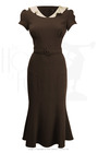 1930s Ginger Dress - Brown