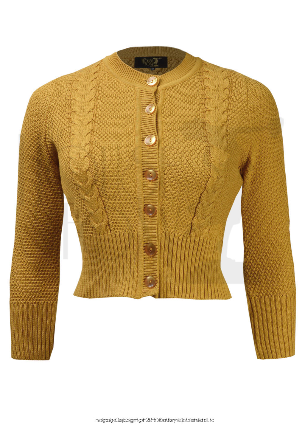 mustard knitwear