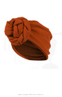 40s Style Turban - Rust