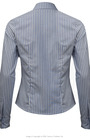 Spearpoint Collar Shirt - Blue Stripe