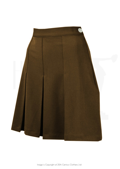 30s Pleated Shorts - Brown