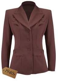 40s Bergman Jacket - Brown