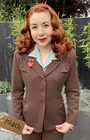 40s Bergman Jacket - Brown